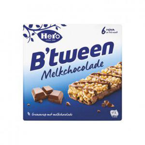 Hero B'tween mueslireep melkchocolade