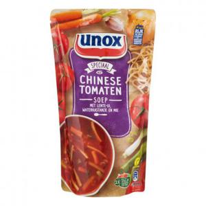 Unox Soep in zak chinese tomatensoep