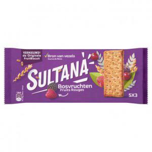 Sultana Fruitbiscuit bosvruchten