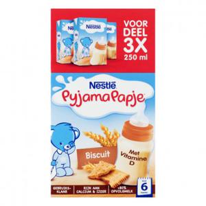 Nestlé Pyjamapapje biscuit 6+ mnd baby pap