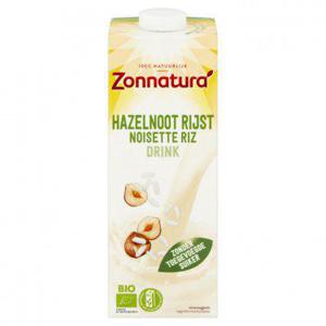 Zonnatura Hazelnoot rijst drink biologisch