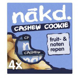 Nakd. Cashew cookie notenreep met fruit