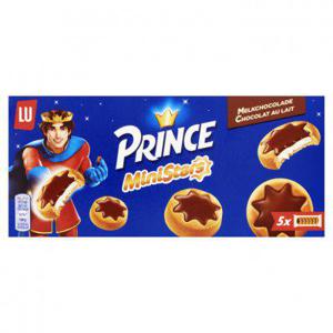 Prince Ministars koekjes met melkchocolade