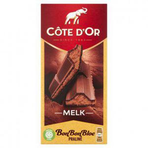 Côte d'Or Bonbonbloc chocolade reep praliné melk