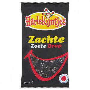 Harlekijntjes Zachte zoete drop