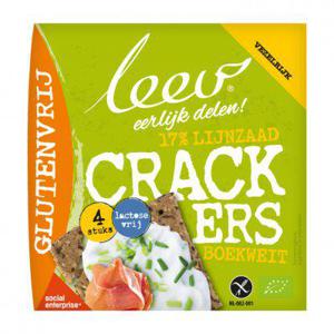 Leev Bio crackers boekweit glutenvrij