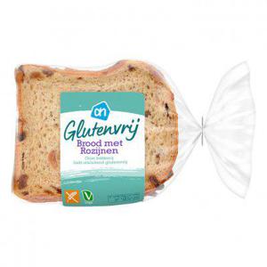 AH Glutenvrij brood met rozijnen