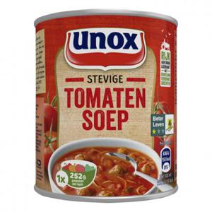 Unox Soep in blik stevige tomatensoep