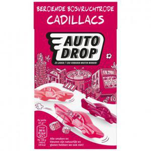 Autodrop Rode cadillacs