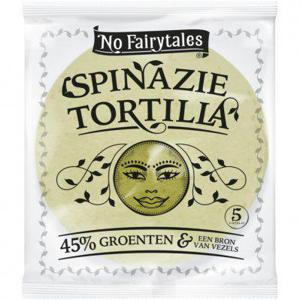 No Fairytales Spinazie tortilla