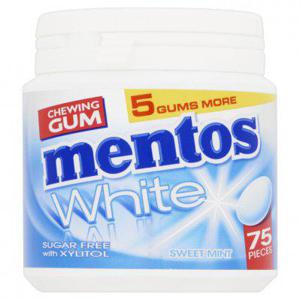 Mentos Gum White sweet mint