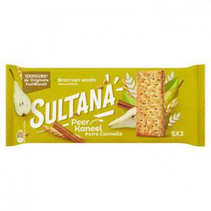 Sultana Fruitbiscuit peer-kaneel