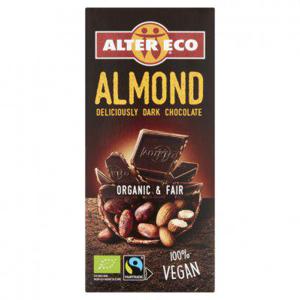 Alter Eco Dark chocolate almond bio