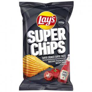 Lay's Superchips Heinz tomato ketchup