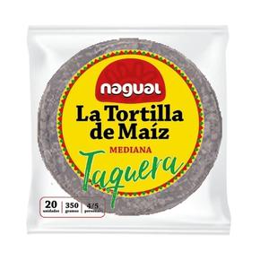 Nagual Authentieke Mexicaanse blauwe mais Tortilla's O12cm 20 stuks