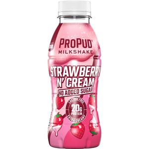 Njie ProPud Milkshake Strawberry N' Cream 330ml