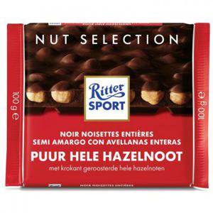 Ritter Sport Nut selection puur-hazelnoot