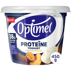 Optimel Proteine yoghurt perzik passievrucht