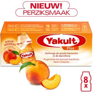 Yakult Plus perziksmaak