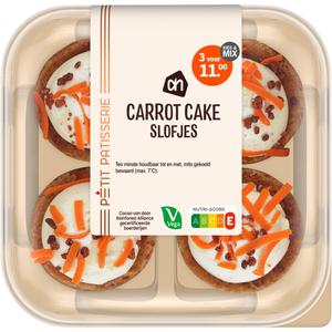 AH Carrot cake slofjes