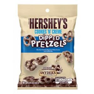 Hershey's Dipped Cookies 'n Creme Coated Pretzel (made with Snyder's)