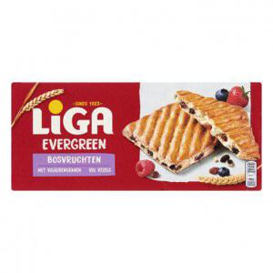 Liga Evergreen koekjes bosvruchten