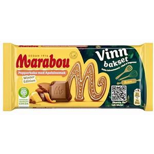 Marabou Gingerbread & Orange Winter Edition