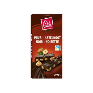 Fin Carre Chocoladereep Puur-Hazelnoot