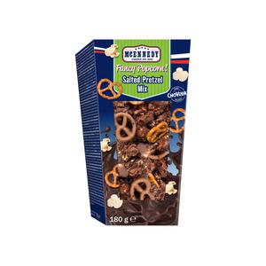 McEnnedy Chocolade popcorn salted pretzel mix