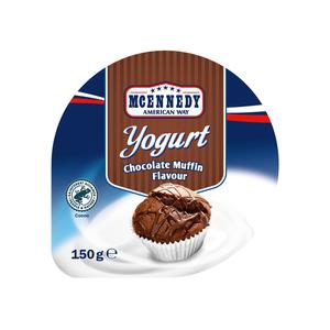 McEnnedy Yoghurt Amerikaanse stijl chocolate muffin