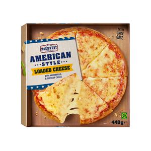 McEnnedy Pizza Amerikaanse stijl loaded cheese