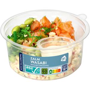 AH Mini saladbowl zalm wasabi