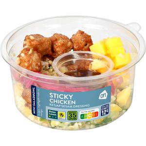 AH Mini saladbowl sticky chicken