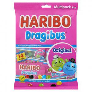 Haribo Dragibus uitdeel