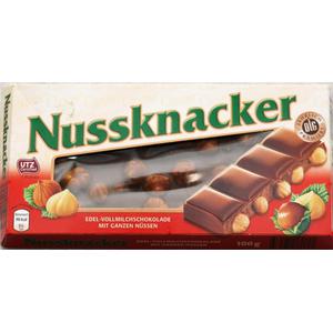 Nussknacker Chocola met hele hazelnoten