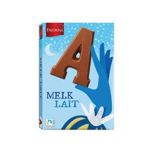 Favorina Melkchocoladeletter