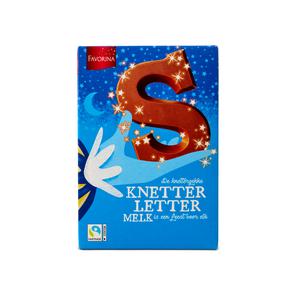 Favorina Chocoladeletter knetter melk
