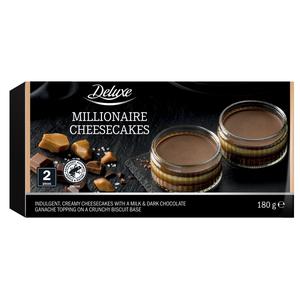 Deluxe Millionaire Cheesecakes