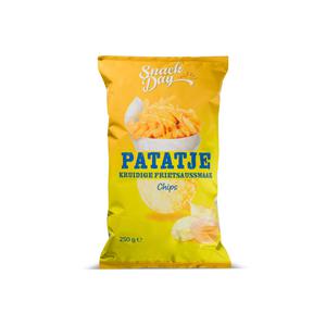 Snack Day Chips patatje kruidige frietsaus