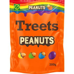 Treets Peanuts rainbow