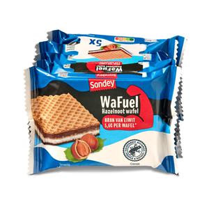 Sondey WaFuel Melk-hazelnootwafels protein