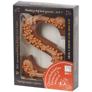 Smikkelhuys Luxe chocoladeletter karamel & zeezout