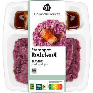 AH Stamppot rode kool slavink