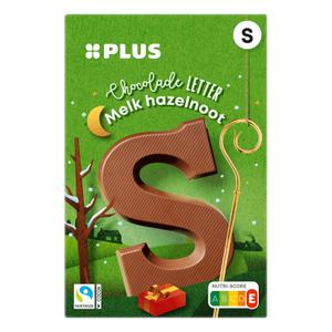 PLUS Chocoladeletter hazelnoot