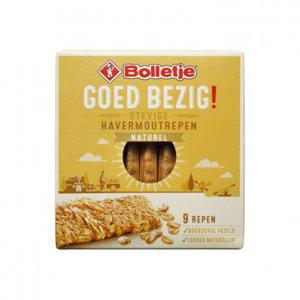 Bolletje Goed bezig stevige havermoutreep naturel