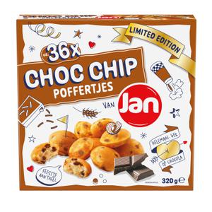 Jan Chocolate chip poffertjes
