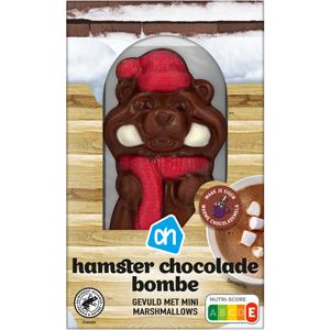 AH Winterhamster chocolade bombe