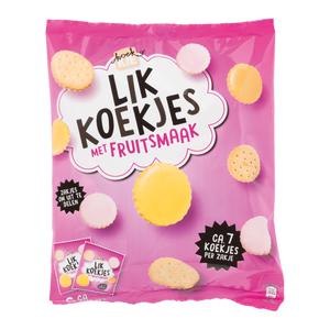 Koekkie Likkoekjes met fruitsmaak