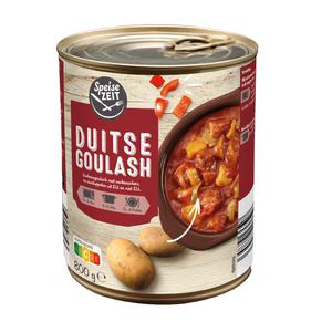 Speise Zeit Duitse goulash