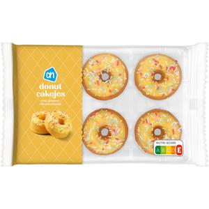 AH Donut cakejes met glazuur citroensmaak